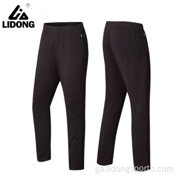 Fir jogger pants ócáideach pants spórt breathable éadrom